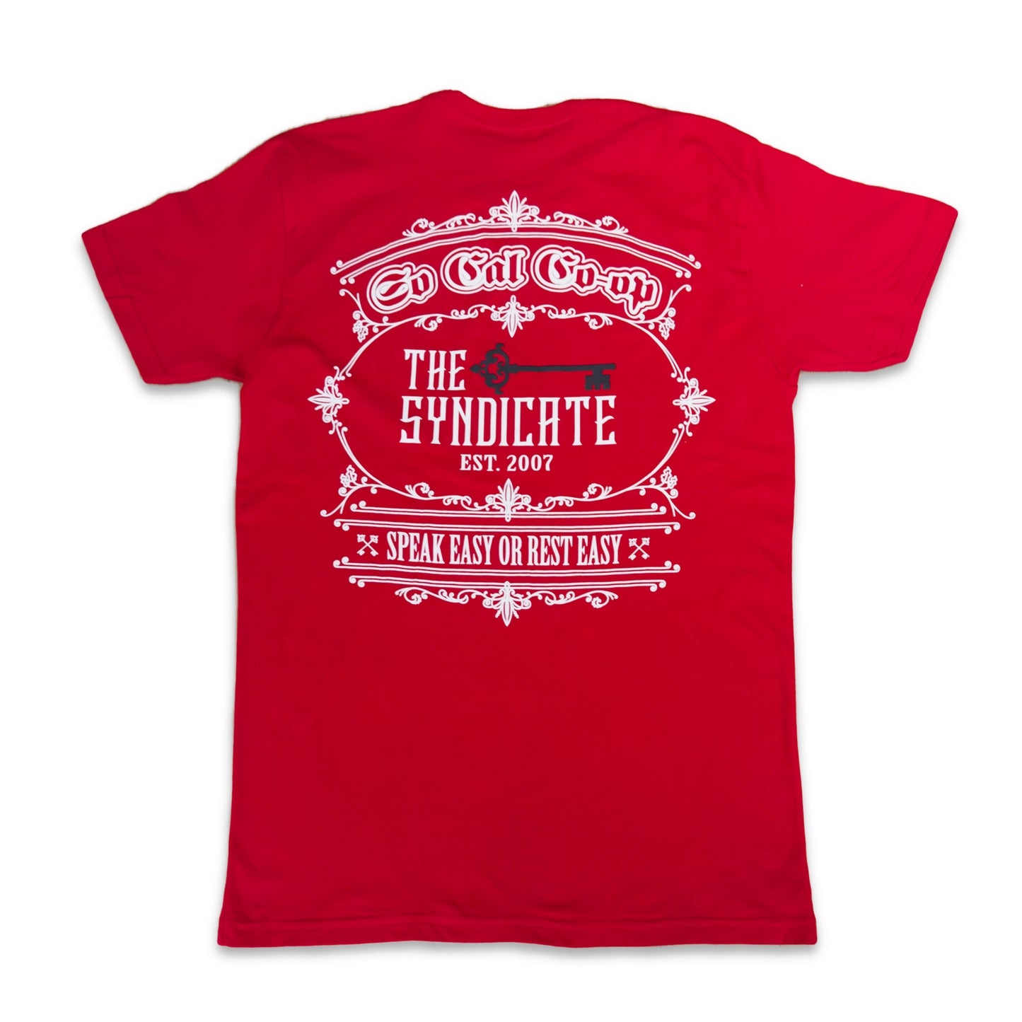 Red/Black/White Metal Socal-Coop X The Syndicate T-Shirt