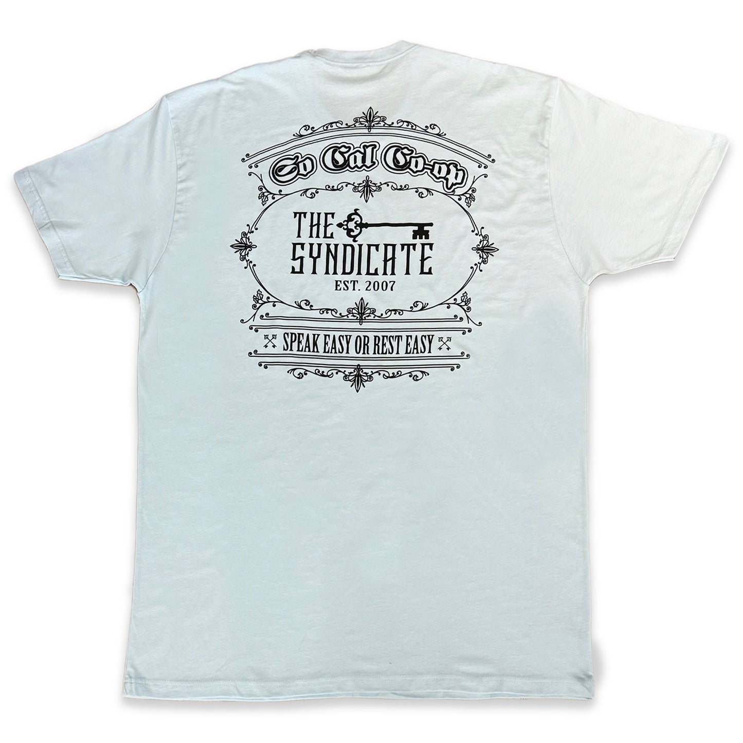 Sky Blue/Black Socal-Coop X The Syndicate T-Shirt