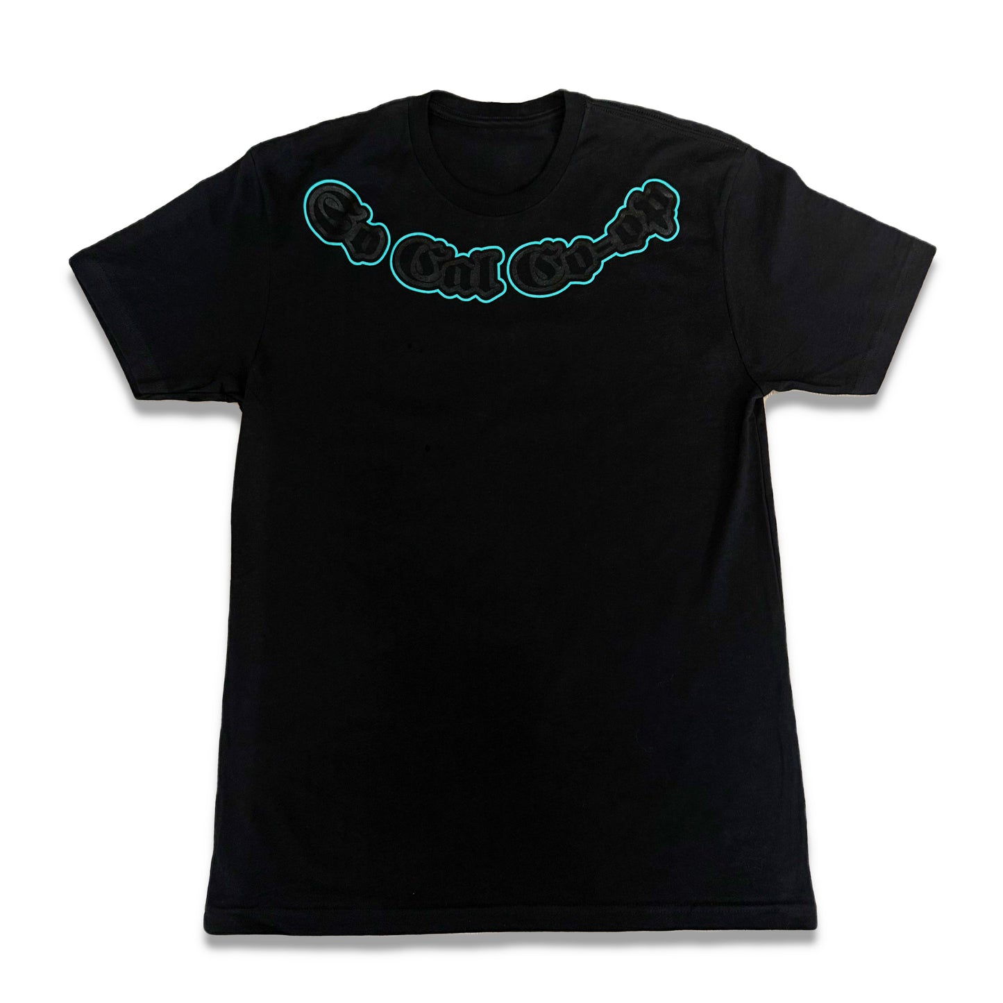 Black/Turquoise Socal-Coop X The Syndicate T-Shirt