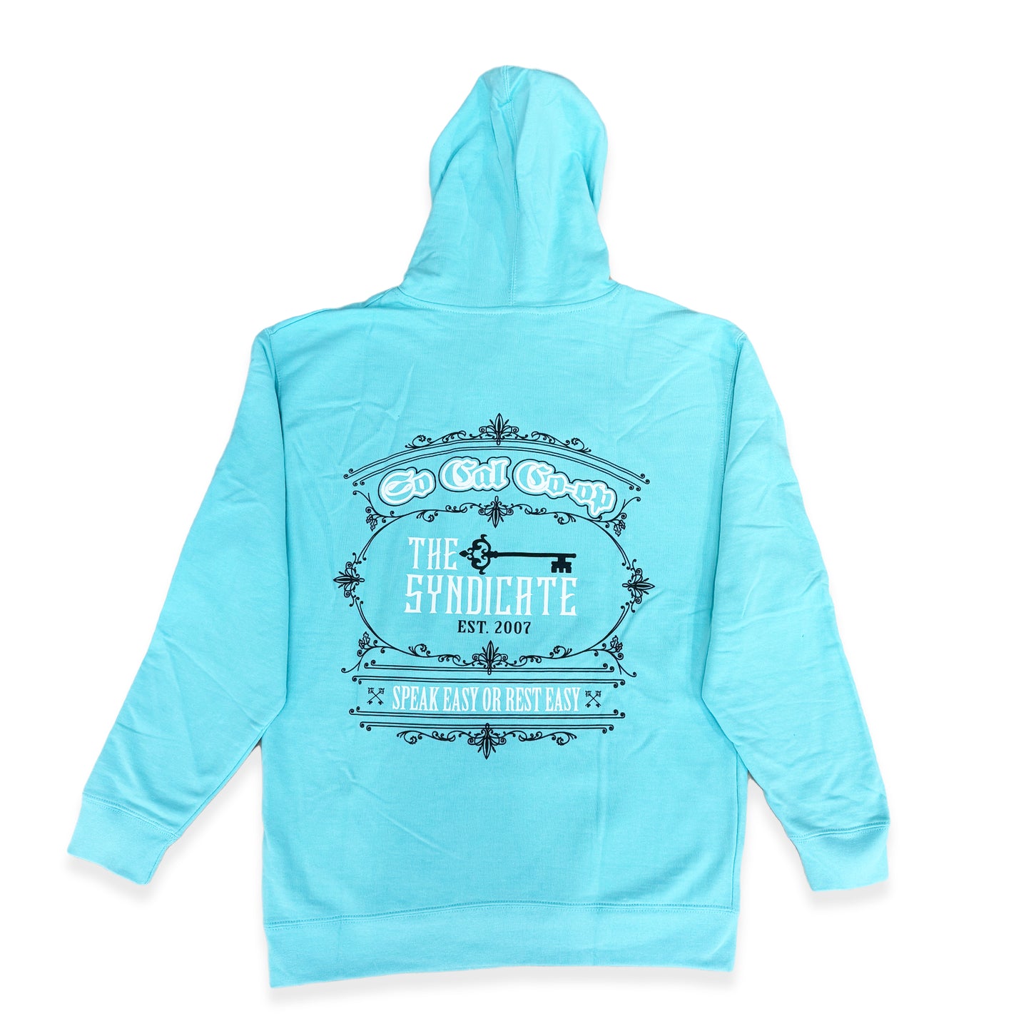Mint/White/Black Socal-Coop X The Syndicate Hoodie
