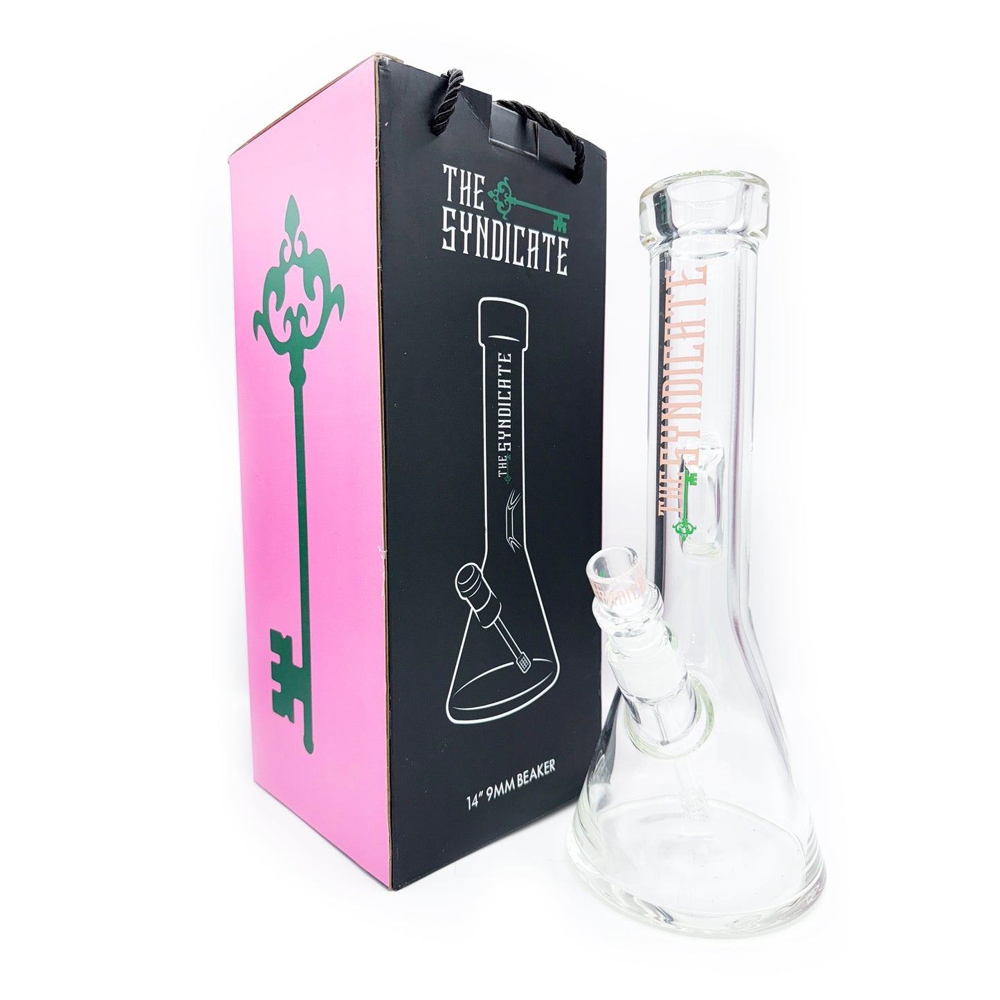 Pink Syndicate 14" 9mm Bong