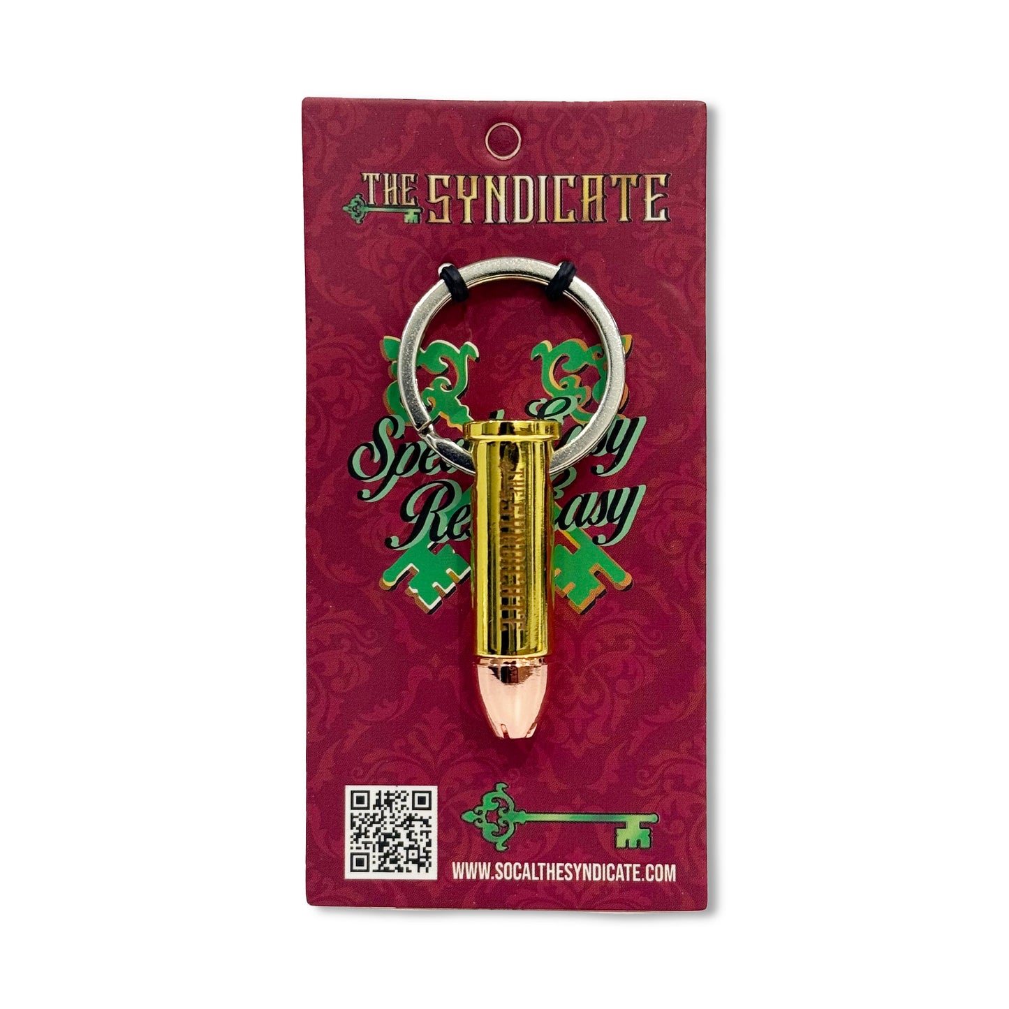 Syndicate Bullet Key Chain