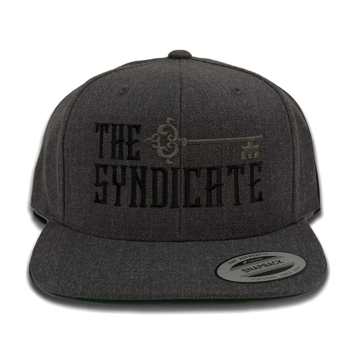 Heather Charcoal/Black Syndicate Classic Snapback