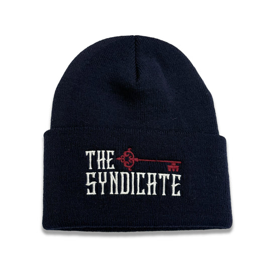 Dark Navy Syndicate Fold Beanie