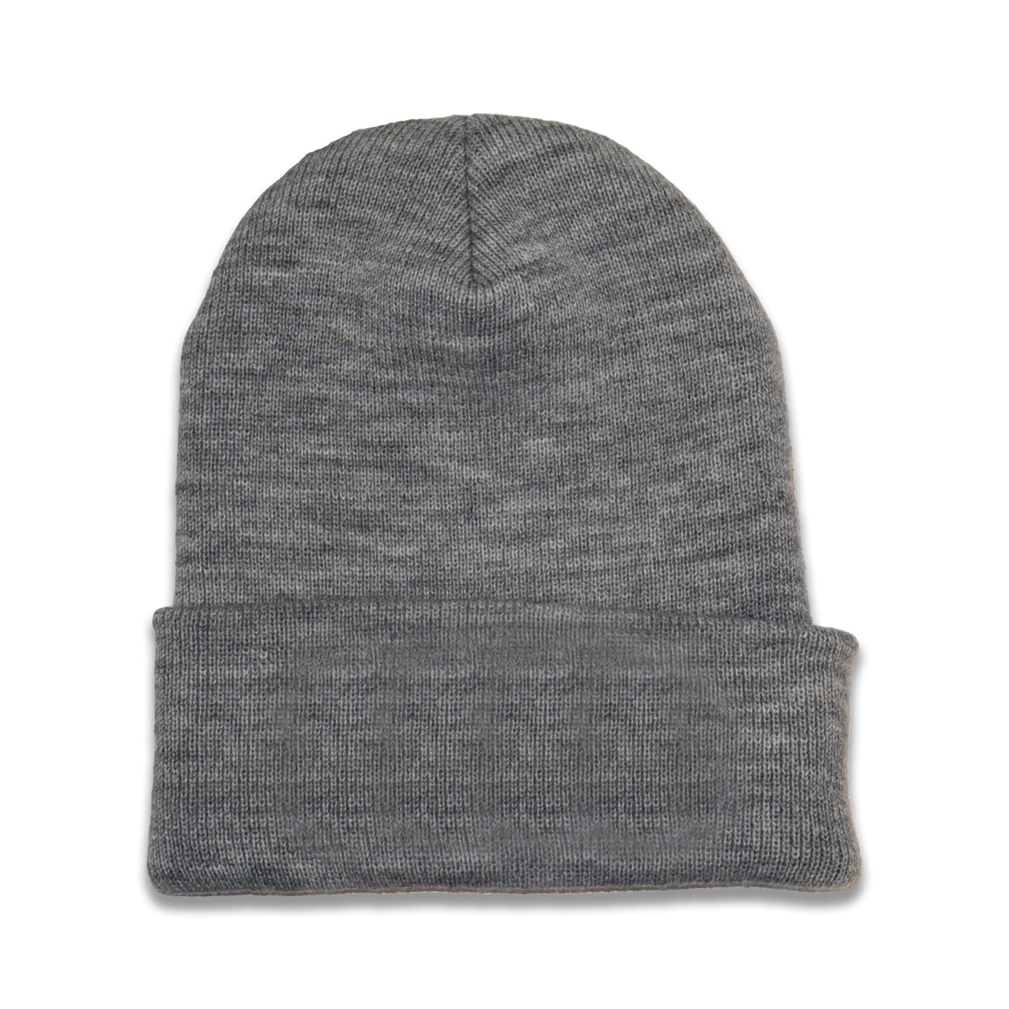 Gray Syndicate Fold Beanie