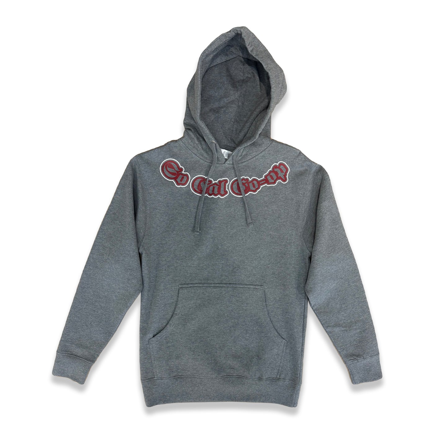 Heather Gray/White/Maroon Socal-Coop X The Syndicate Hoodie