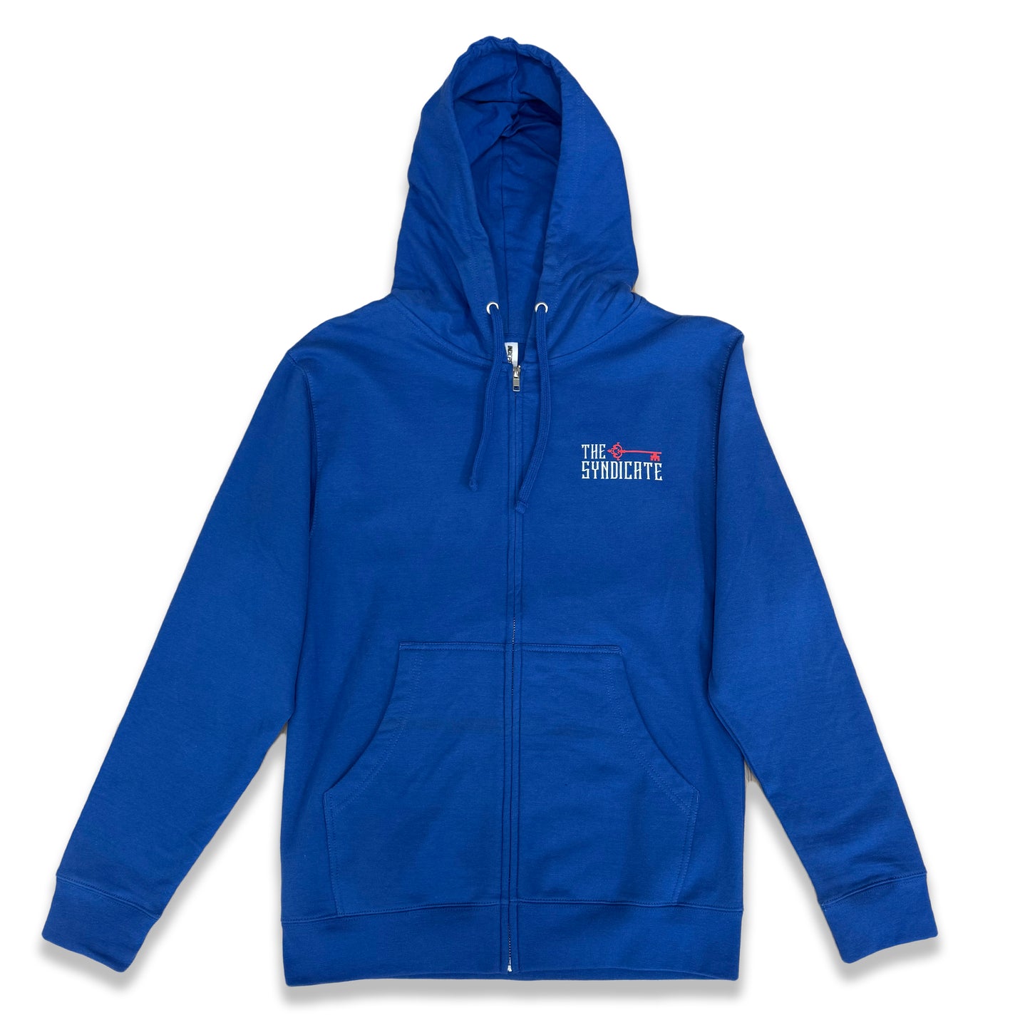 LA Blue/White Syndicate Zip Up Hoodie