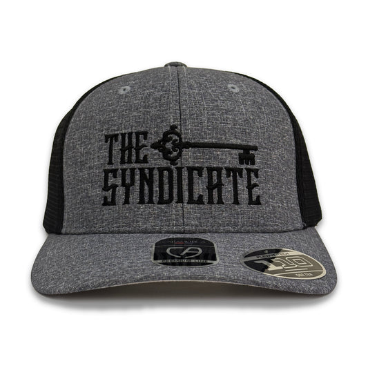 Heather Charcoal/Black Syndicate Trucker Snapback