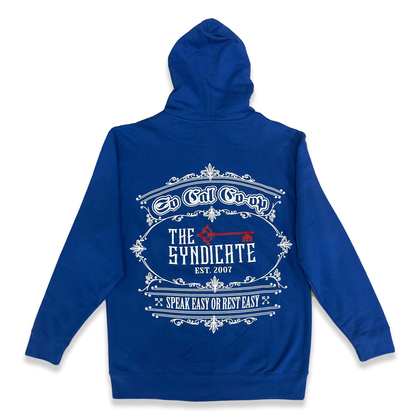 LA Blue/White Socal-Coop X The Syndicate Hoodie