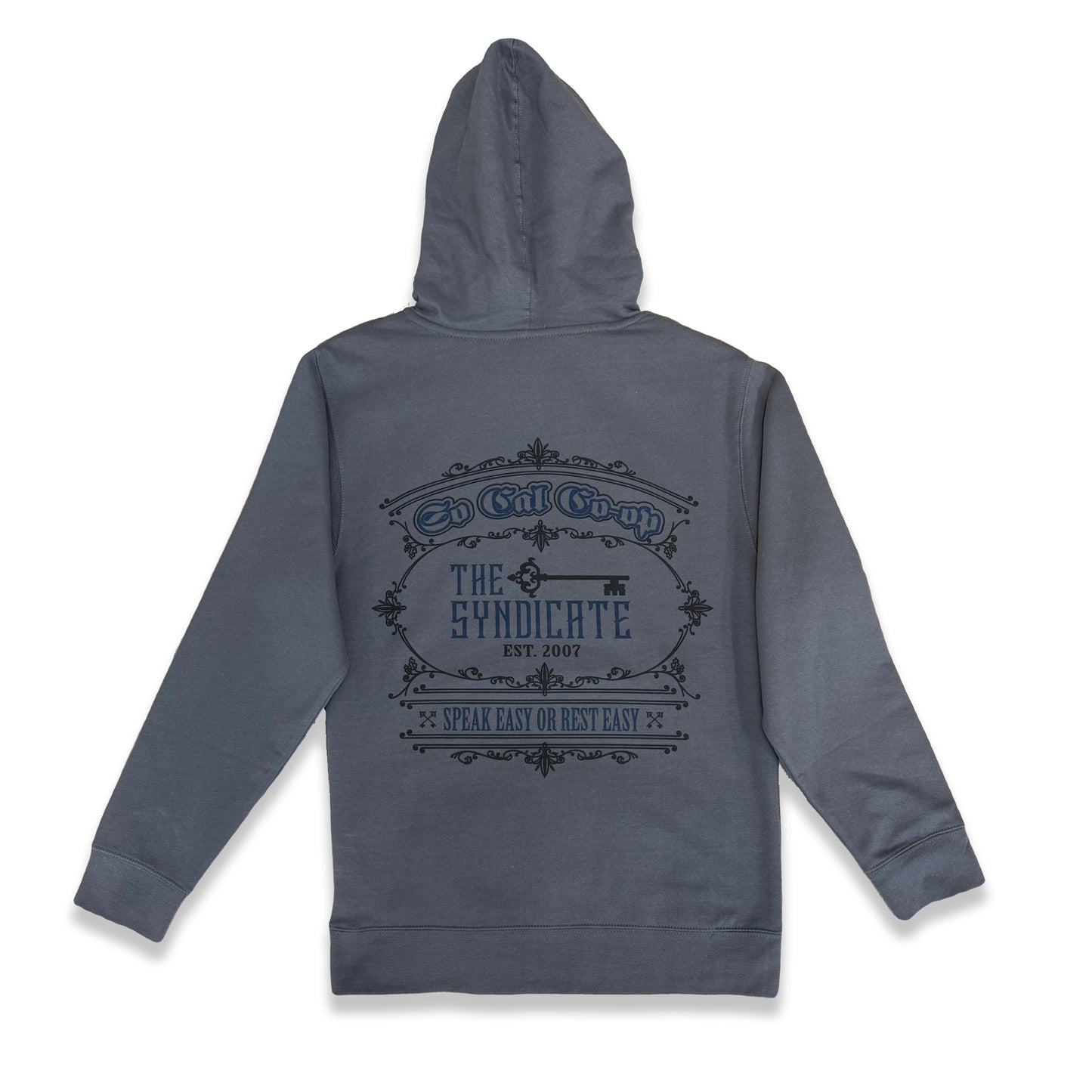 Gun Metal/Navy Socal-Coop X The Syndicate Hoodie