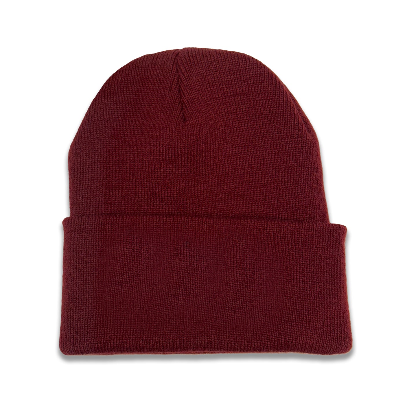 Maroon Syndicate Fold Beanie