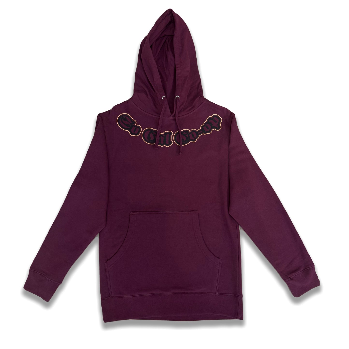 Maroon/Peach/Black Socal-Coop X The Syndicate Hoodie