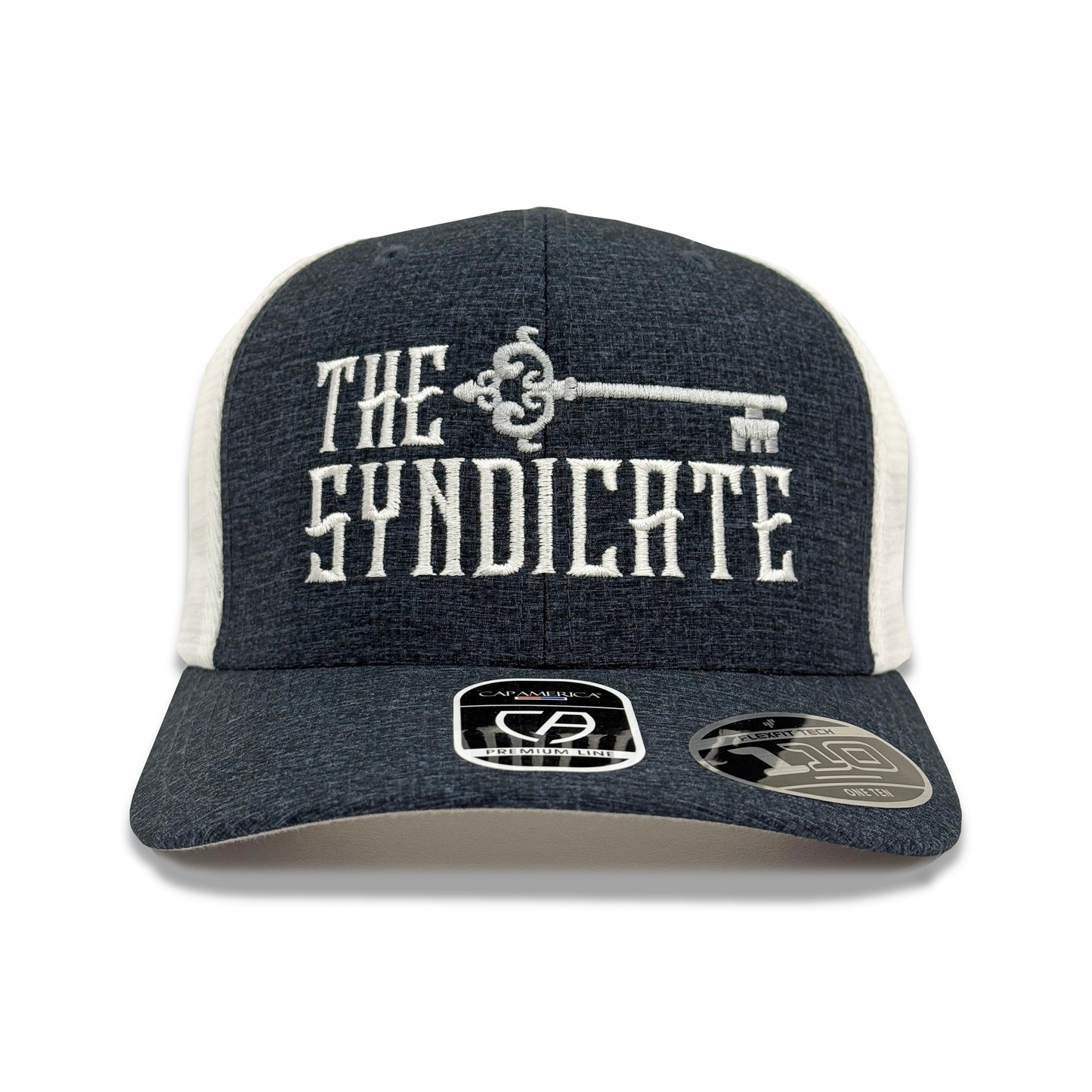 Heather Navy/White Syndicate Trucker Snapback