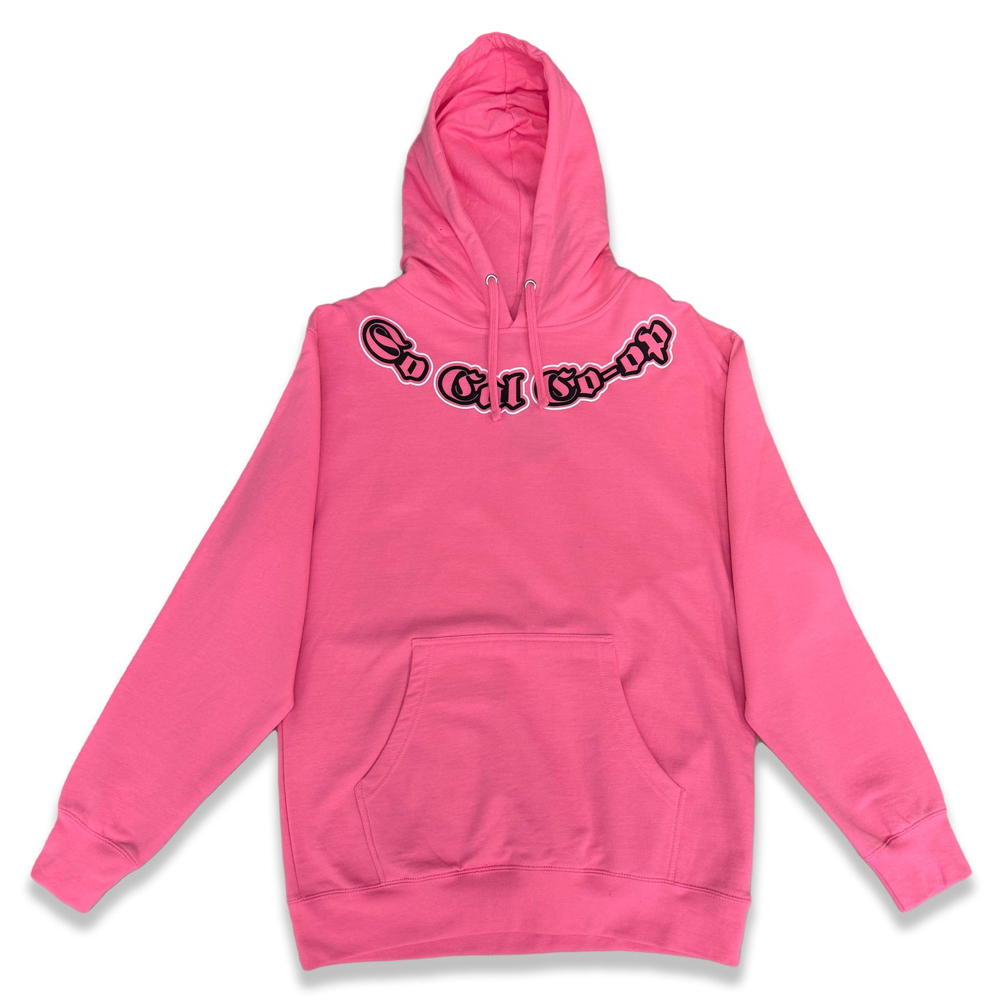 Neon Pink/White/Black Socal-Coop X The Syndicate Hoodie