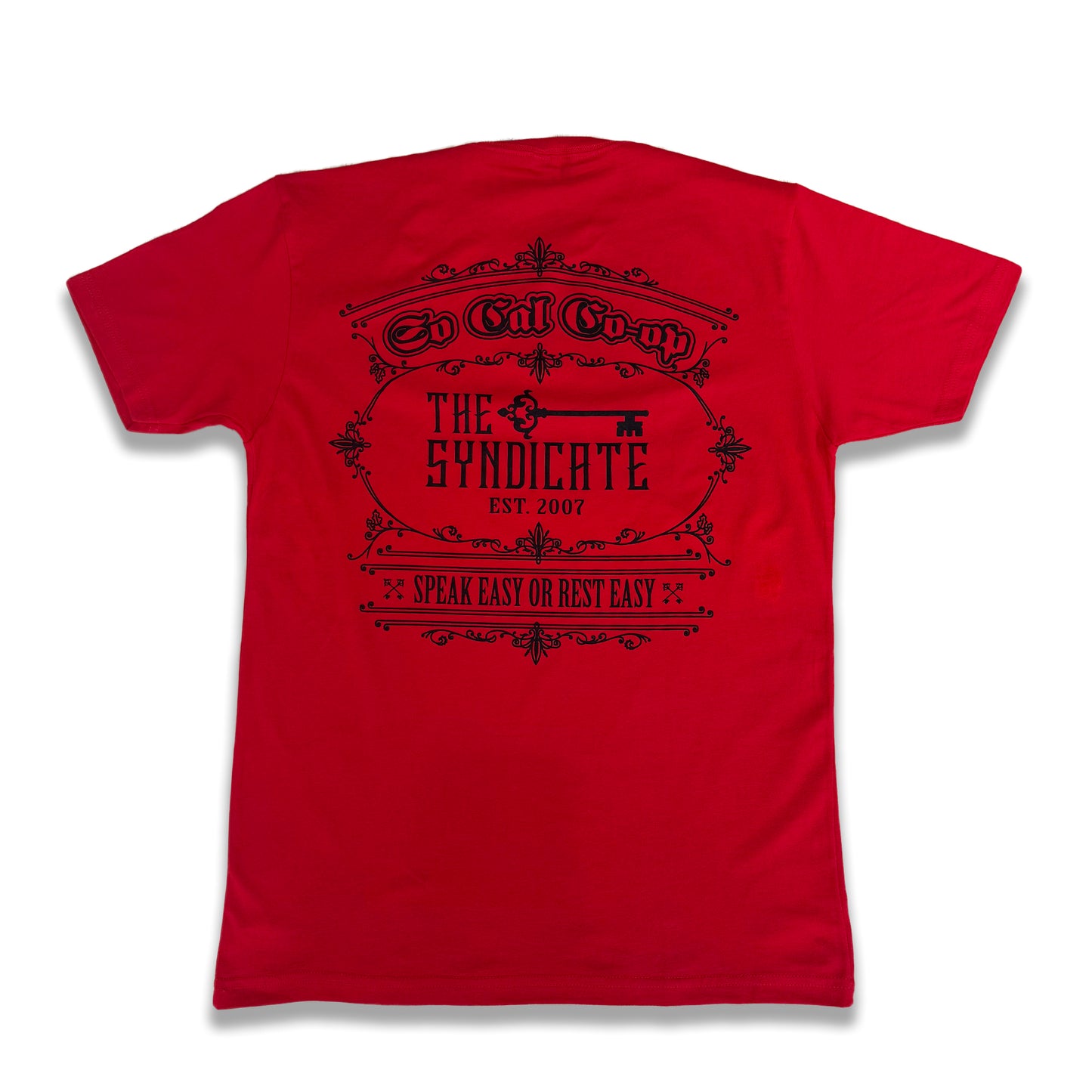 Red/Black Socal-Coop X The Syndicate T-Shirt