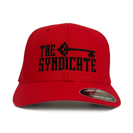 Red/Black Syndicate Classic FlexFit Hat