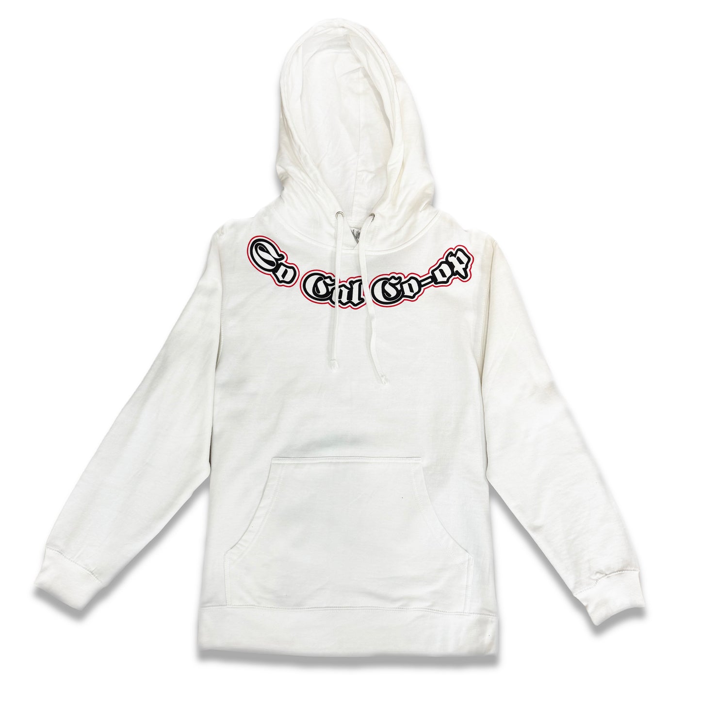 White/Black/Red Socal-Coop X The Syndicate Hoodie