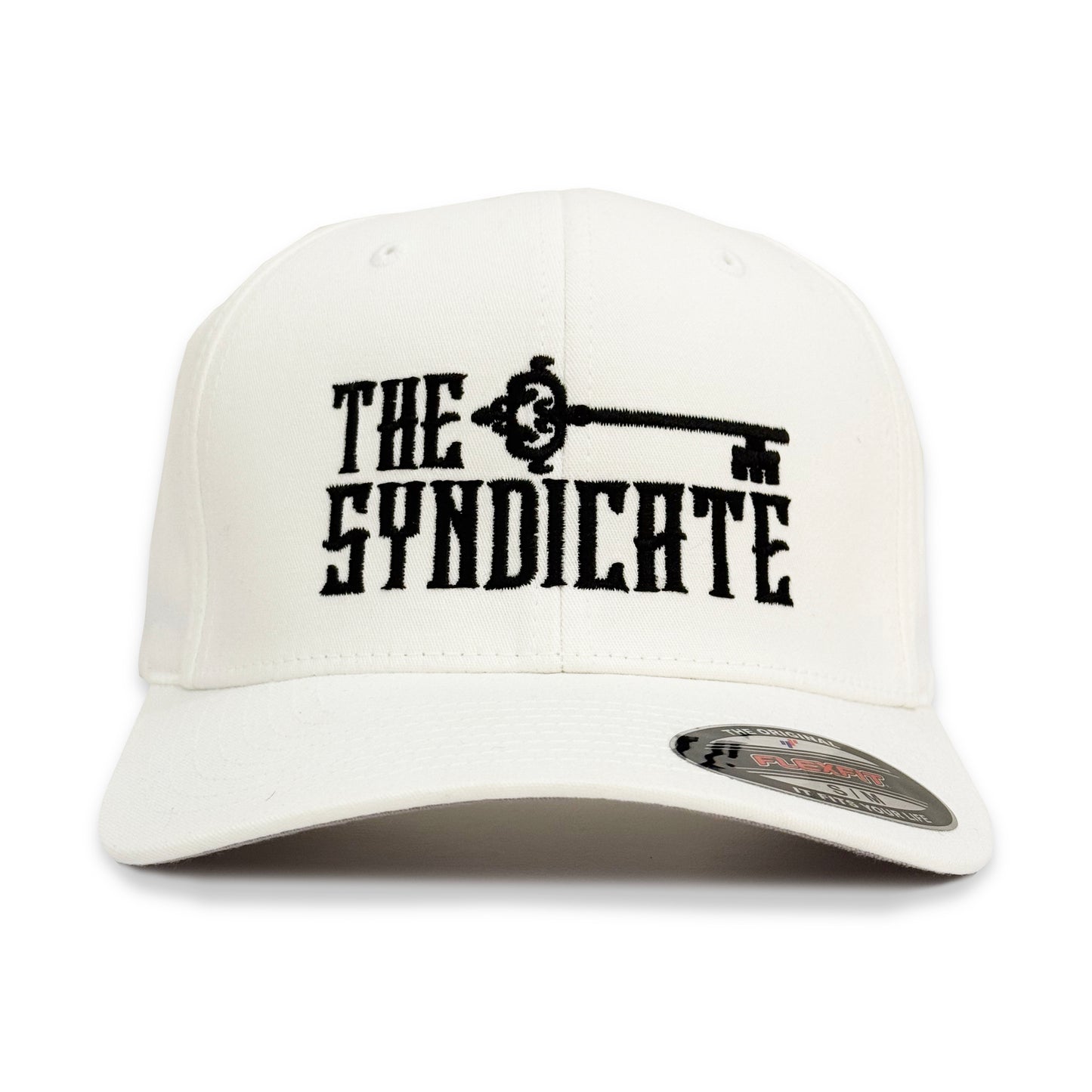 White/Black Syndicate Classic FlexFit Hat