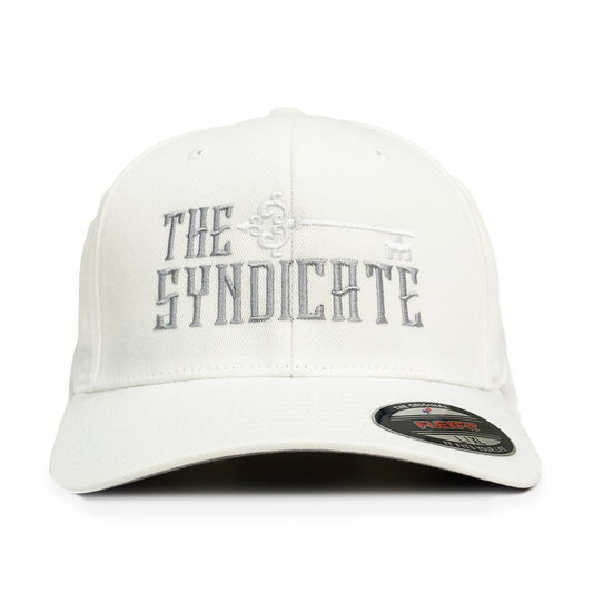 White/White Syndicate Classic FlexFit Hat