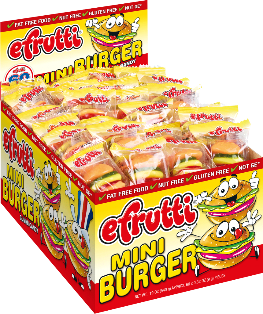 eFrutti - Mini Burger - Gummy Candy