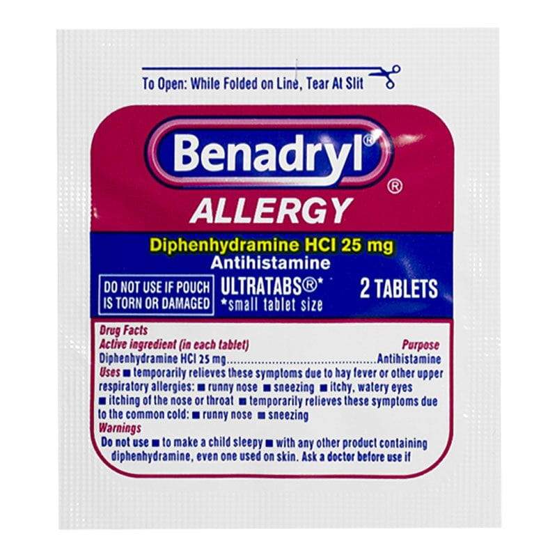 Benadryl - Pain Reliever