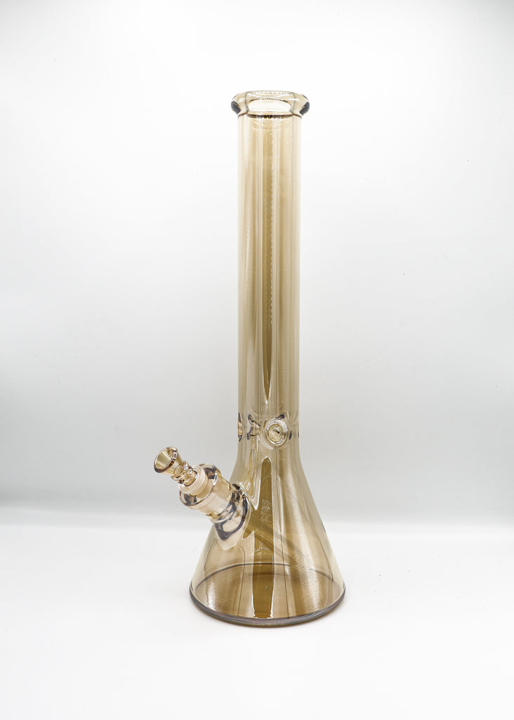 Glass Metallic Beaker Water Piece - C716 - 16"