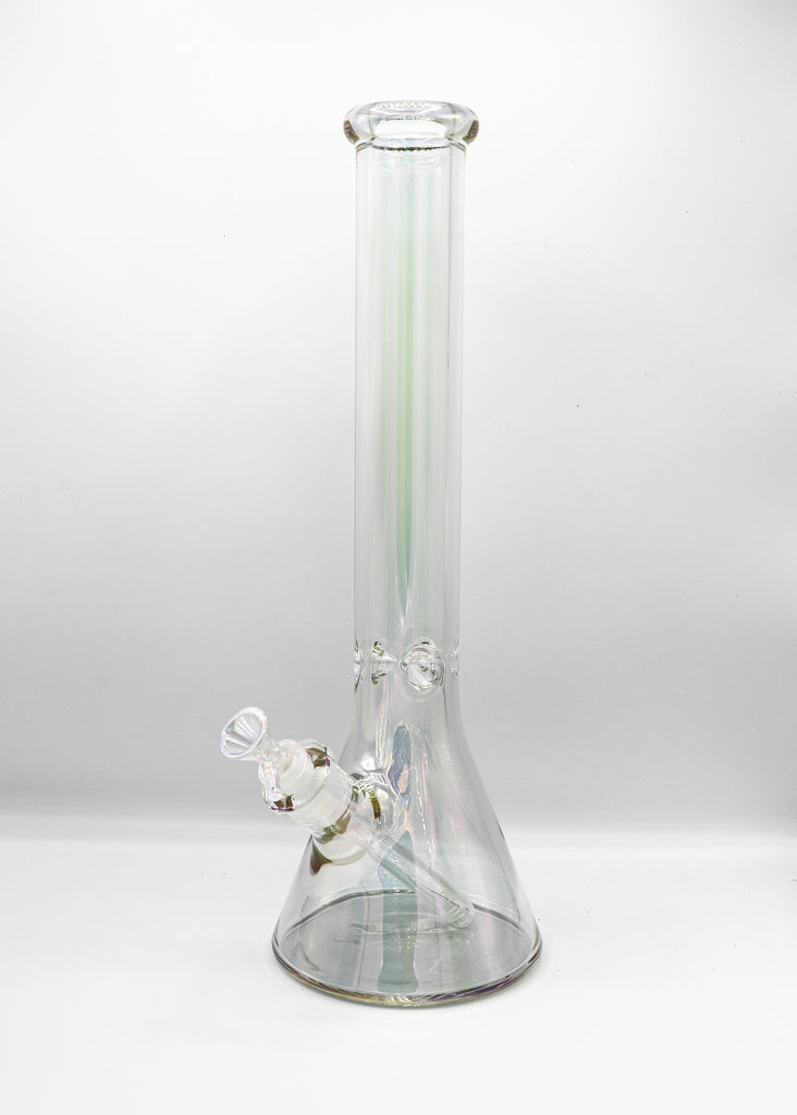 Glass Metallic Beaker Water Piece - C716 - 16"