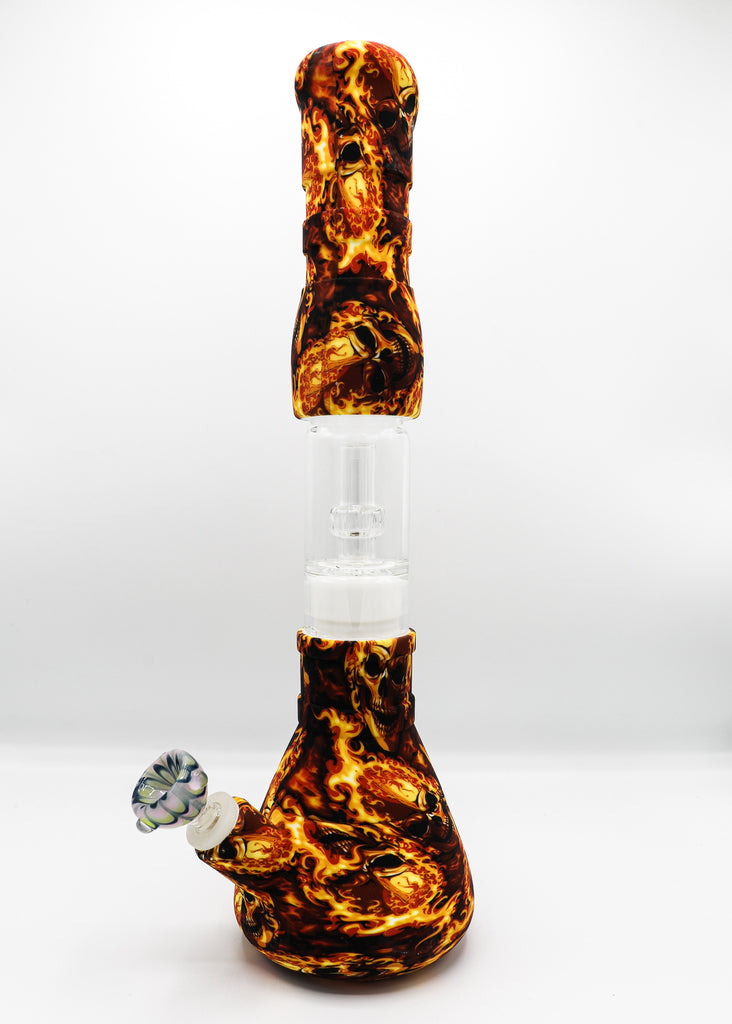 Silicone Bong - Glass