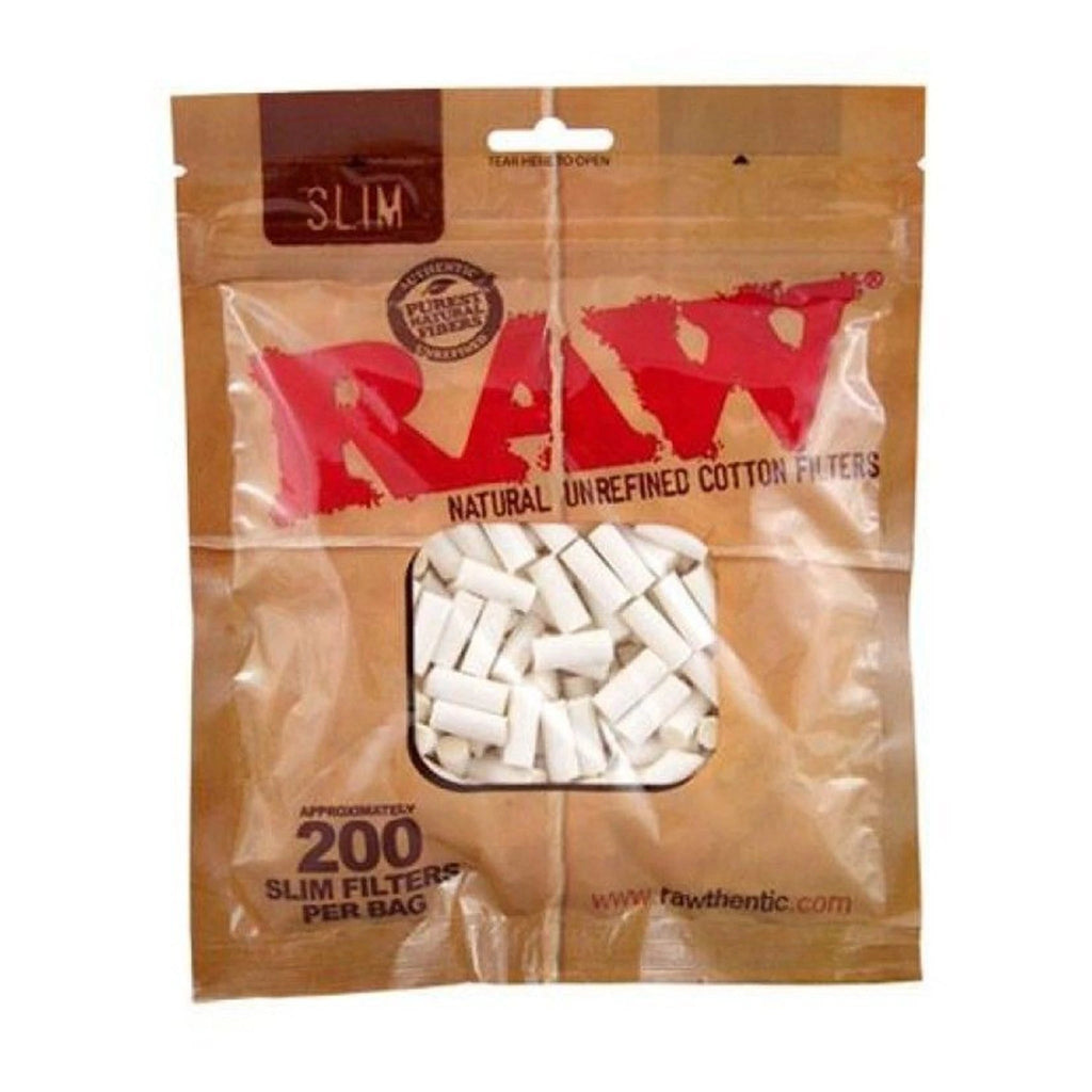 Raw Tip Filters (200 per bag)