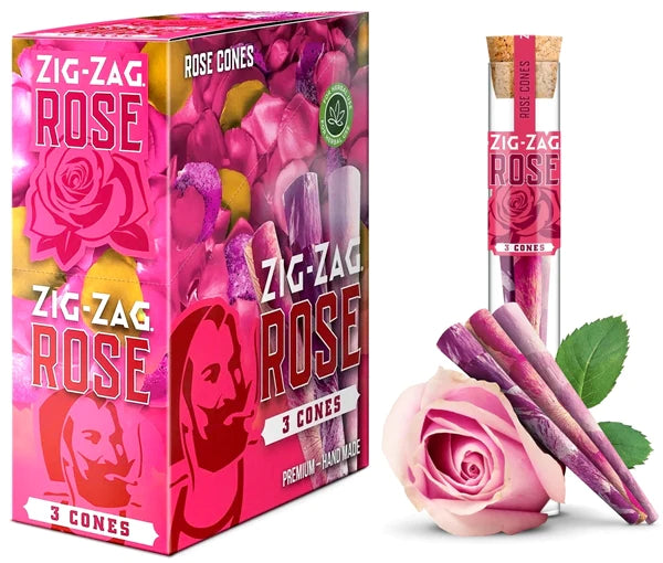 Zig Zag Rose Cones