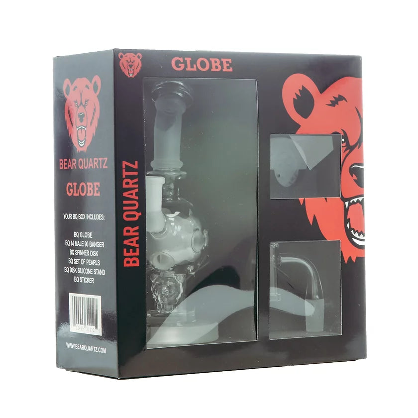 Bear Quartz Globe Box
