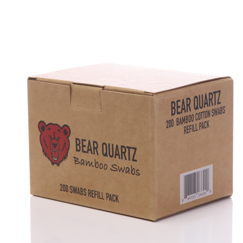 Bear Quartz - Bamboo Swabs